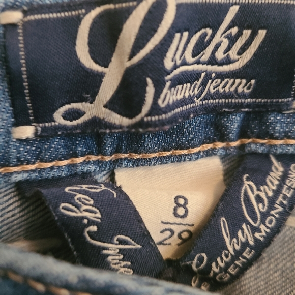 Lucky Brand Jeans Bootcut Size 8 Regular Faded - Picture 2 of 10